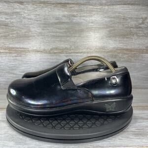 Alegria Women’s Keli Slickery Patent Slip On Clogs Shoes Size EU 40 US 10